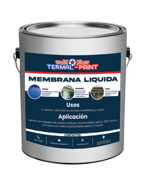 Membrana líquida Termal Paint