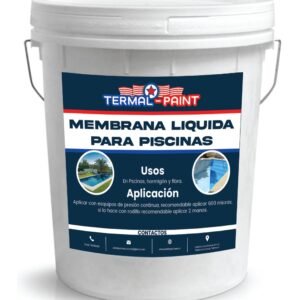 Membrana líquida Termal Paint para Piscinas